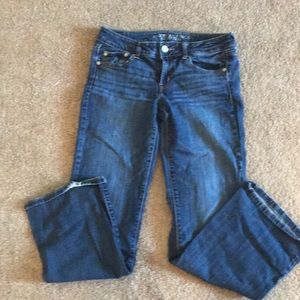 American eagle jeans size 8 boyfriend stretch